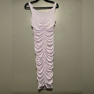 Sleeveless Ruched Bodycon Dress - NWOT -size L